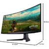 Monitor Alienware 34" QD-Oled Gaming Monitor AW3423DWF
