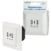 LogiLink Blocco Spina USB-A USB-C 2 x USB A + 1 x USB C PA0254