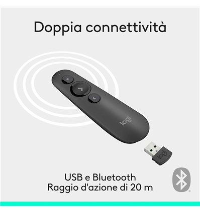 Logitech Wireless Laser Presenter R500s (910-005843)