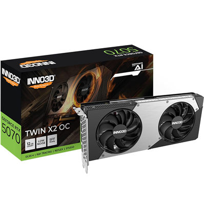 Scheda Video Inno3D GeForce® RTX 5070 12GB Twin X2 OC
