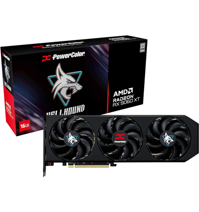 Scheda Video PowerColor Radeon Hellhound RX 9060 XT 16GB GDDR6