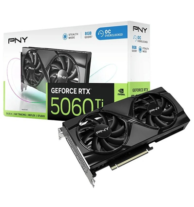 Scheda Video PNY GeForce RTX™ 5060 TI 8GB Dual Fan