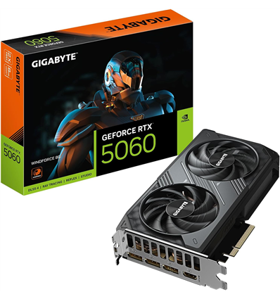 Scheda Video Gigabyte GeForce RTX 5060 8GB Windforce
