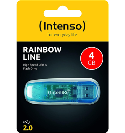 USB Stick 4GB Intenso Rainbow Line 3502450