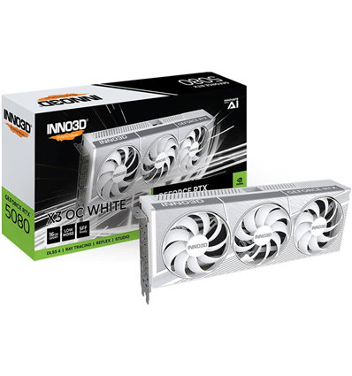 Scheda Video Inno3D GeForce RTX 5080 16GB X3 OC WHITE