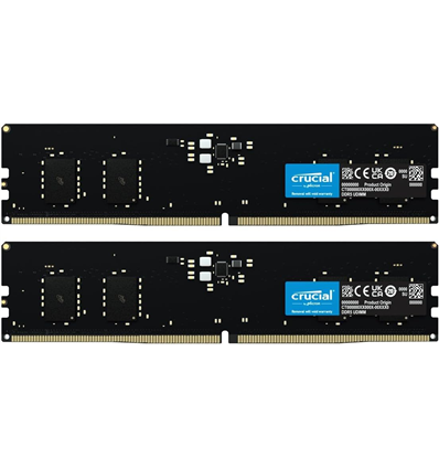 DDR5 RAM 16GB KIT 2x8GB PC 5600 Crucial CT2K8G56C46U5