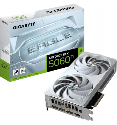 Scheda Video Gigabyte GeForceﾮ RTX 5060 TI 8GB EAGLE OC ICE