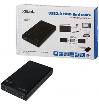 LogiLink custodia per HDD 3,5 SATA USB 3.0 UA0276
