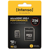 Micro SDHC/SD 256GB Intenso Performance 1 Adapter Class 10 3424492