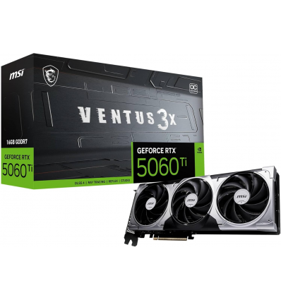 Scheda Video MSI GeForce RTX 5060 TI 16GB VENTUS 3X OC