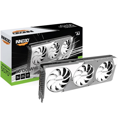 Scheda Video Inno3D GeForce RTX 5070 TI 16GB X3 OC WHITE