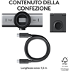 Webcam Logitech MX Brio 4K Ultra-HD-Webcam Grafitee (960-001559)