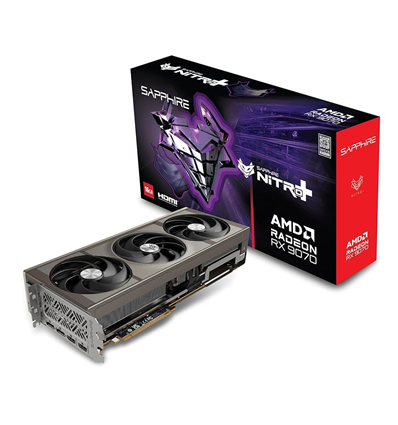 Scheda Video Sapphire Radeon RX 9070 Nitro Gaming OC 16GB DUAL HDMI DUAL DP LITE