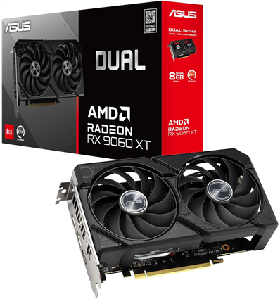 Scheda Video ASUS RADEON RX 9060 XT 8GB DUAL