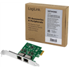 LogiLink 2-Port Gigabit LAN PCI-Express Scheda PC0075