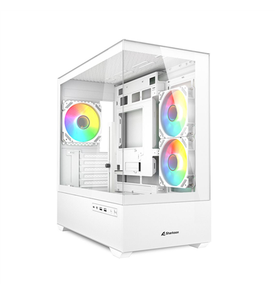 Case mATX Midi Tower MK6 RGB BLACK ARGB
