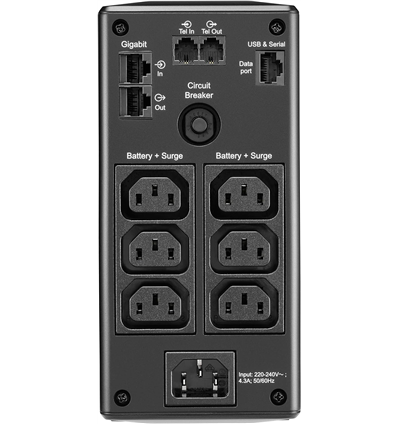 Gruppo di continuità APC Back-UPS BR900MI – USV - 230 V