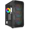 Case Midi Tower Sharkoon AK3 RGB BLACK ATX