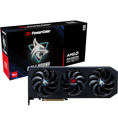 Scheda Video PowerColor Radeon Hellhound RX 9070 16GB GDDR6