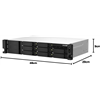 NAS Server QNAP TS-873AeU-RP NAS-Rack nero