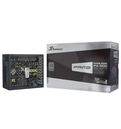 Alimentatore Seasonic PRIME PX-500 500W Fanless