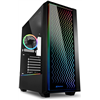 Case Sharkoon VK2 RGB BLACK ATX 2xUSB3 TG 3x120 1x120 ARGB FAN