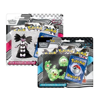 Pokémon TCG: Scarlet & Violet—Black Bolt and White Flare Tech Sticker Collection ENG