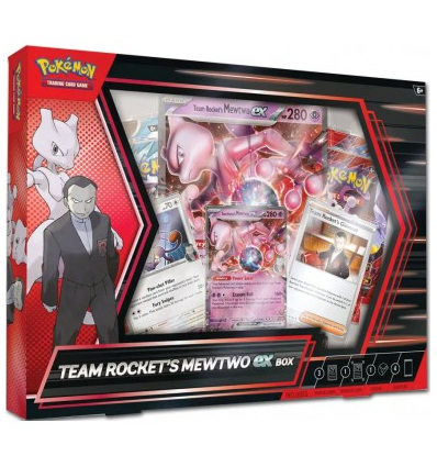 Pokémon TCG: Team Rocket’s Mewtwo ex Box (ENG)