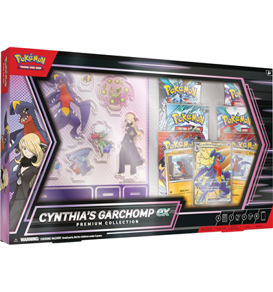 Pokémon TCG: Cynthia’s Garchomp ex Premium Collection Cards ENG