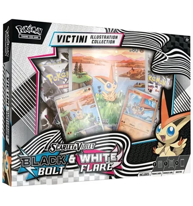 Pokémon TCG: Scarlet & Violet - Unova Victini Illustration Collection (ENG) Black Bolt and White Flare