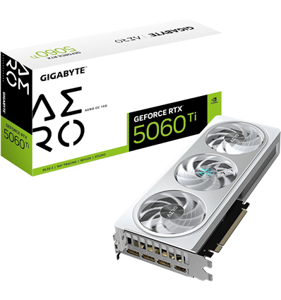 Scheda Video Gigabyte GeForceﾮ RTX 5060 TI 16GB Aero OC