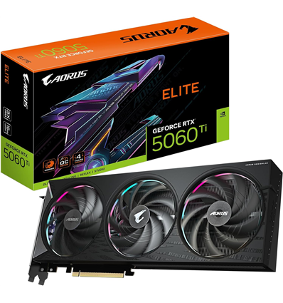 Scheda Video Gigabyte GeForceﾮ RTX 5060 TI 16GB Aorus Elite