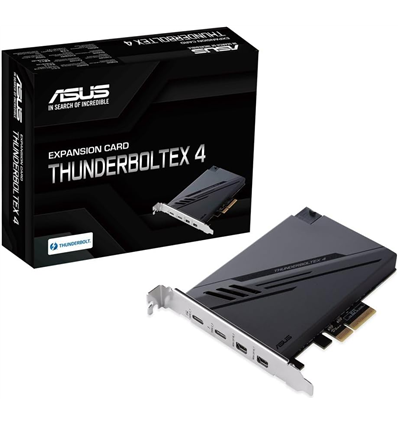 ASUS ThunderboltEX 4 scheda Mini DisplayPort, PCIe, Thunderbolt, USB 2.0, USB 3.2 Gen 2 (3.1 Gen 2) 