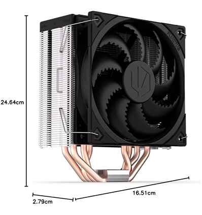 Cooler Endorfy Fera 5 CPU Cooler 120mm Fan schwarz EY3A005