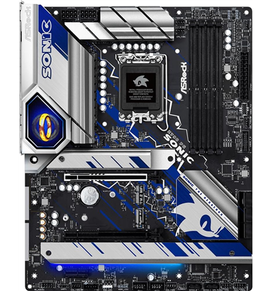 Scheda Madre Asrock 1700 Intel Z790 PG SONIC 4xDDR5, 8xSATA3 Blazing M.2 + 4xHyper M.2, HDMI 2.1 DP 1.4, ATX