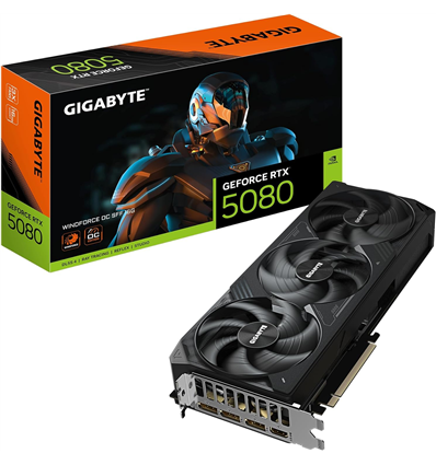 VGA Gigabyte GeForce RTX 5080 16GB WINDFORCE SFF