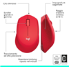 M330 Silent Mouse Red