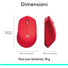 M330 Silent Mouse Red