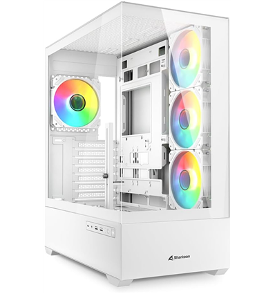 Sharkoon AK6 RGB - Mid Tower ATX Case