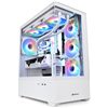 Sharkoon AK6 RGB White - Mid Tower ATX Case