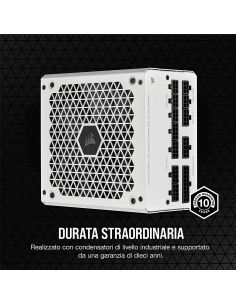 Alimentatore Modulare Corsair RM850 Weiß (2021) 80 PLUS Gold - (CP-9020232-EU) 2