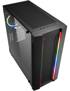 Sharkoon ELITE SHARK CA200M Black Gaming ATX ARGB RING FAN Frontale MESH 2